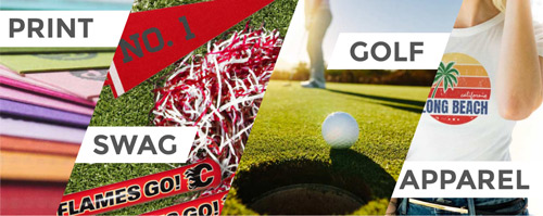 Print, Golf, Swag, and Apparel brought to you by Golden Arrow Promotions