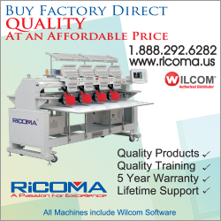 Advertisement: Ricoma International Corp. 