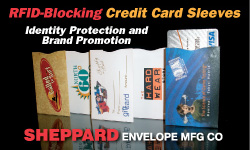 Advertisement: Sheppard Envelope Manufacturing Co.
