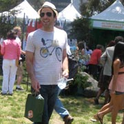 Heroes star Zachary Quinto certainly fulfills the event's