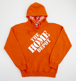 home depot logo hoodie