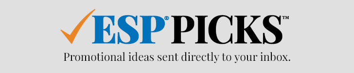 ESP Picks: Promotional ideas sent directly to your inbox.