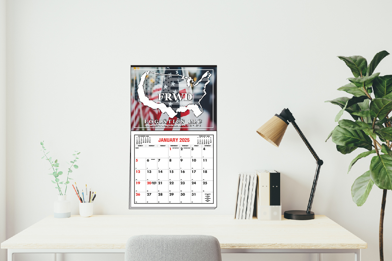 hanging calendar
