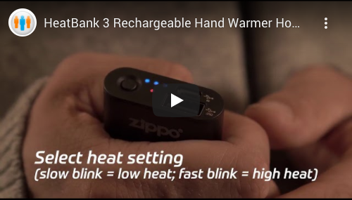 HeatBank 3 Rechargeable Hand Warmer