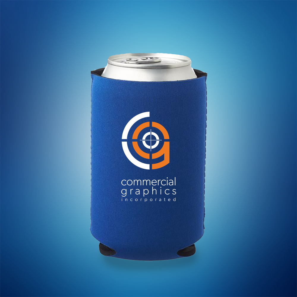 blue can holder
