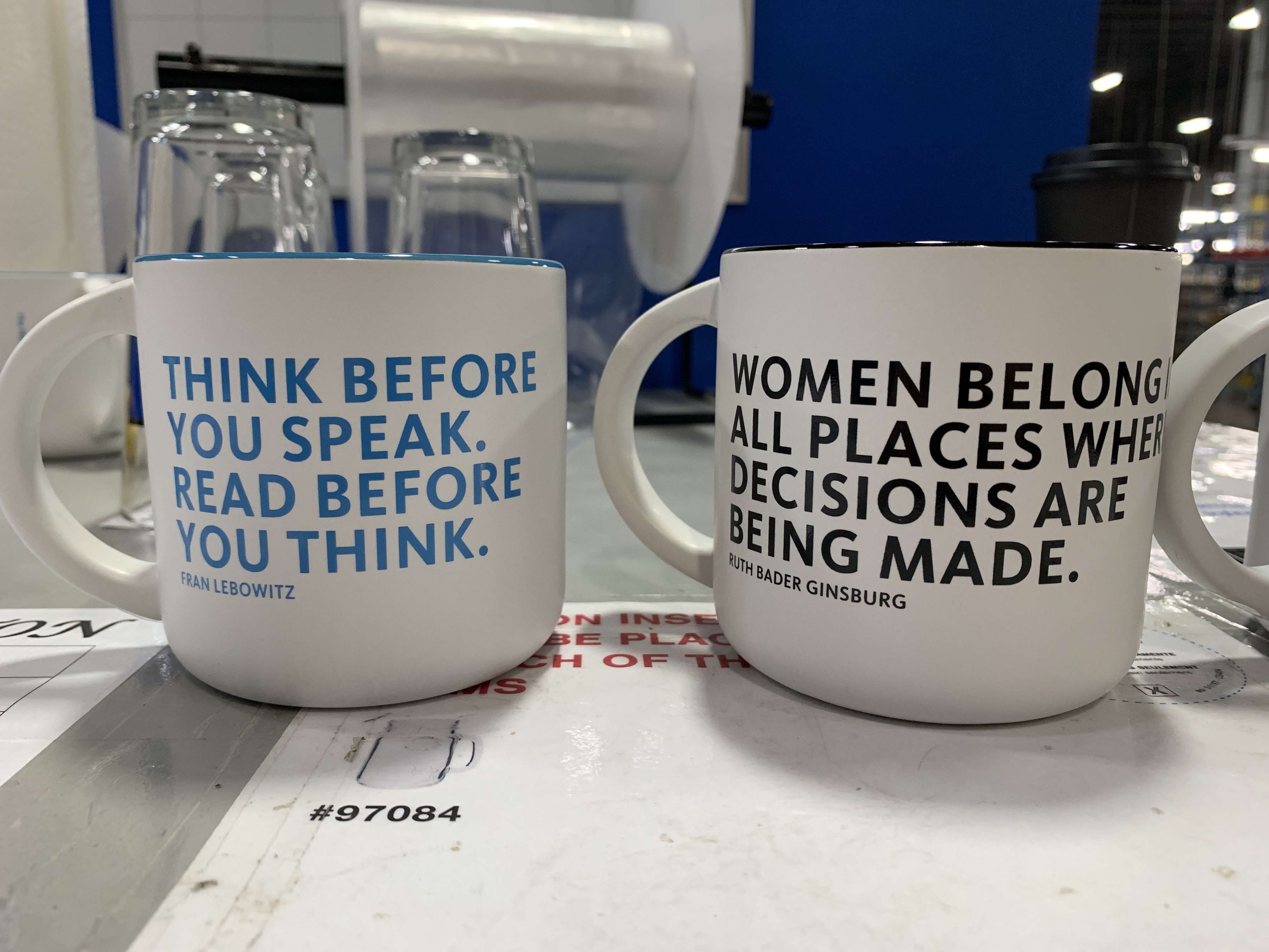 NYPL Quote mug