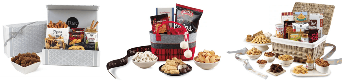 Snack Baskets & Boxes