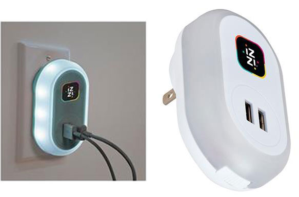 6. USB Wall Adapter with Light