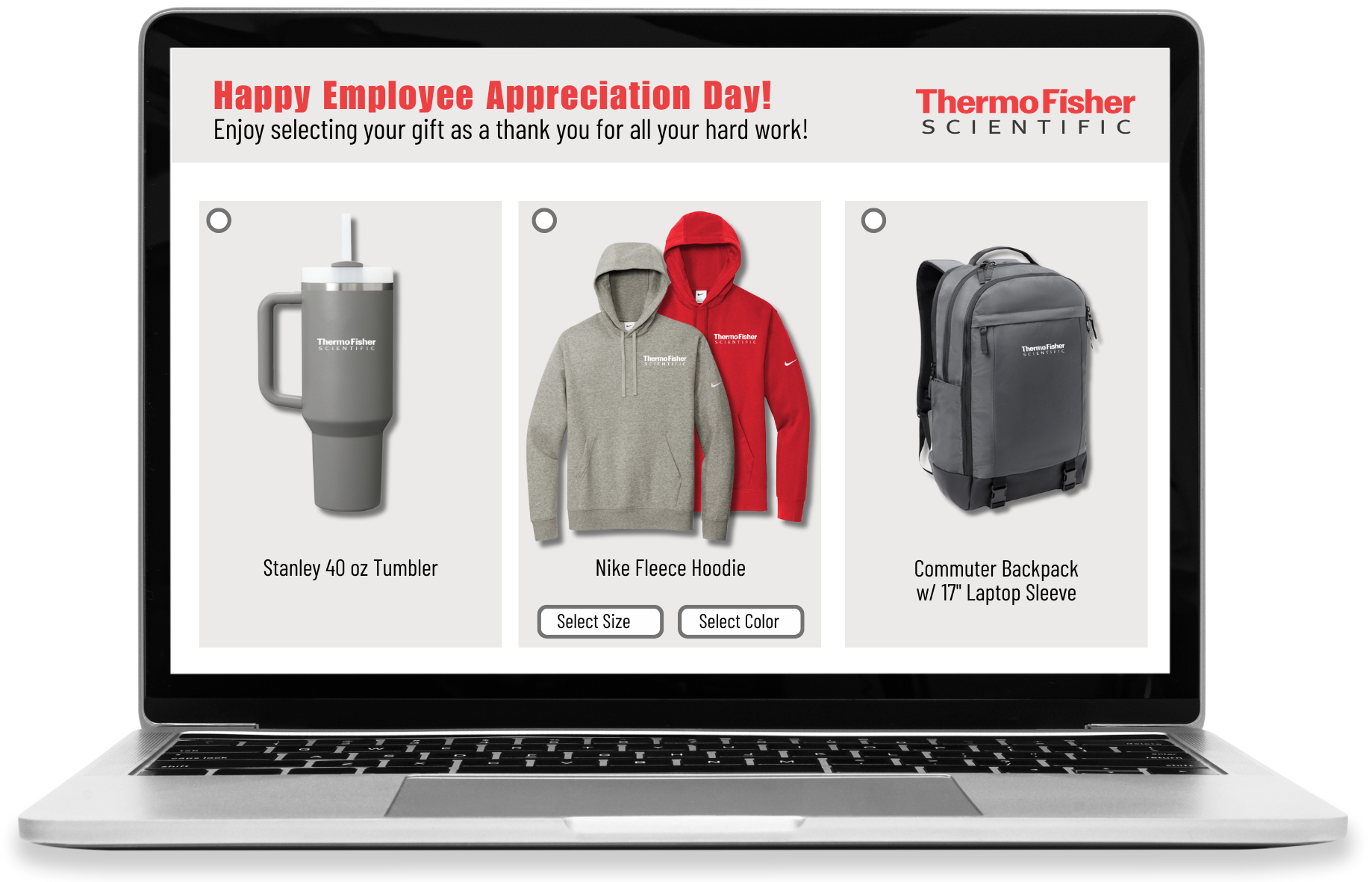 select a gift