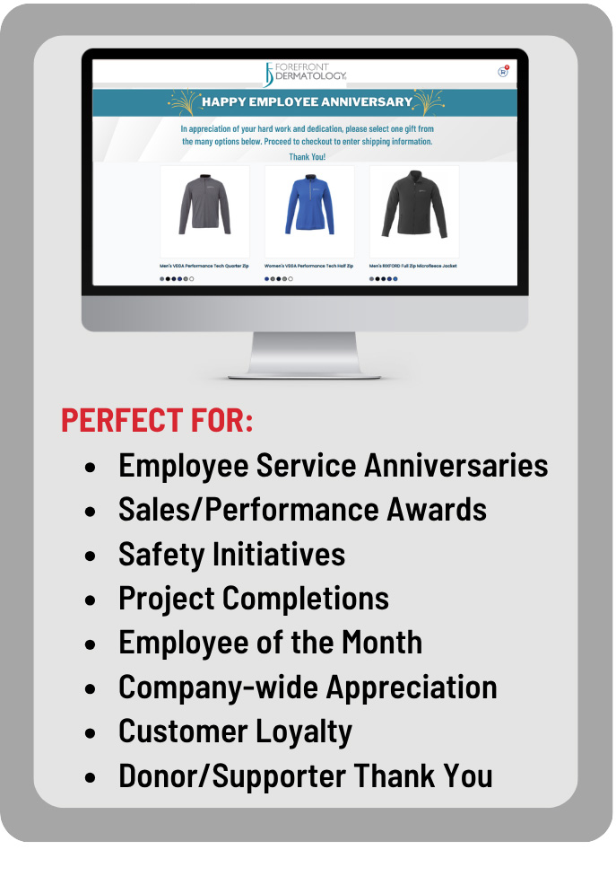 perfect for employee service anniversaries