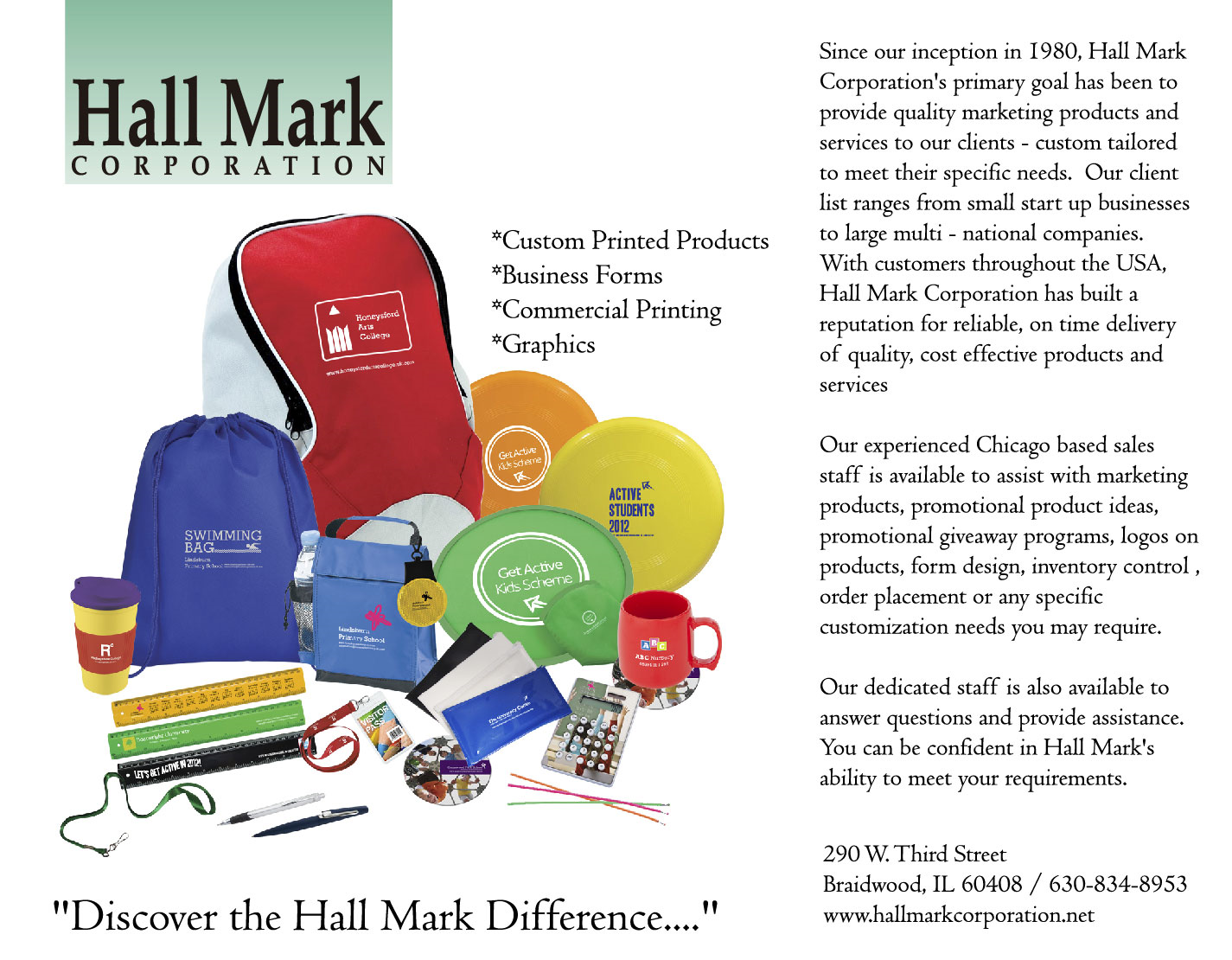 Hall Mark golf ad