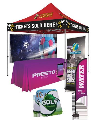 banners and flags for tradeshow