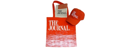 The Journal Orange Bag