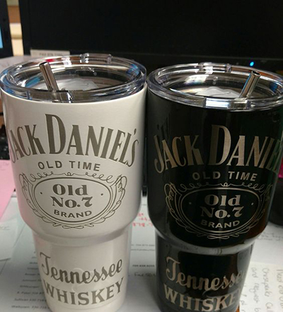 Jack Daniels Travel Cups