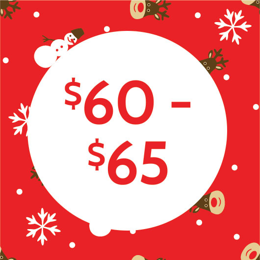 Holiday $60-$65