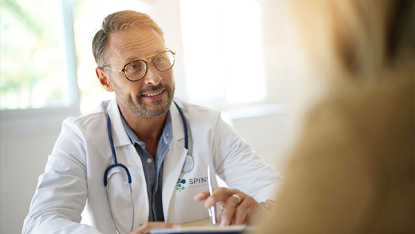 doctor in white coat