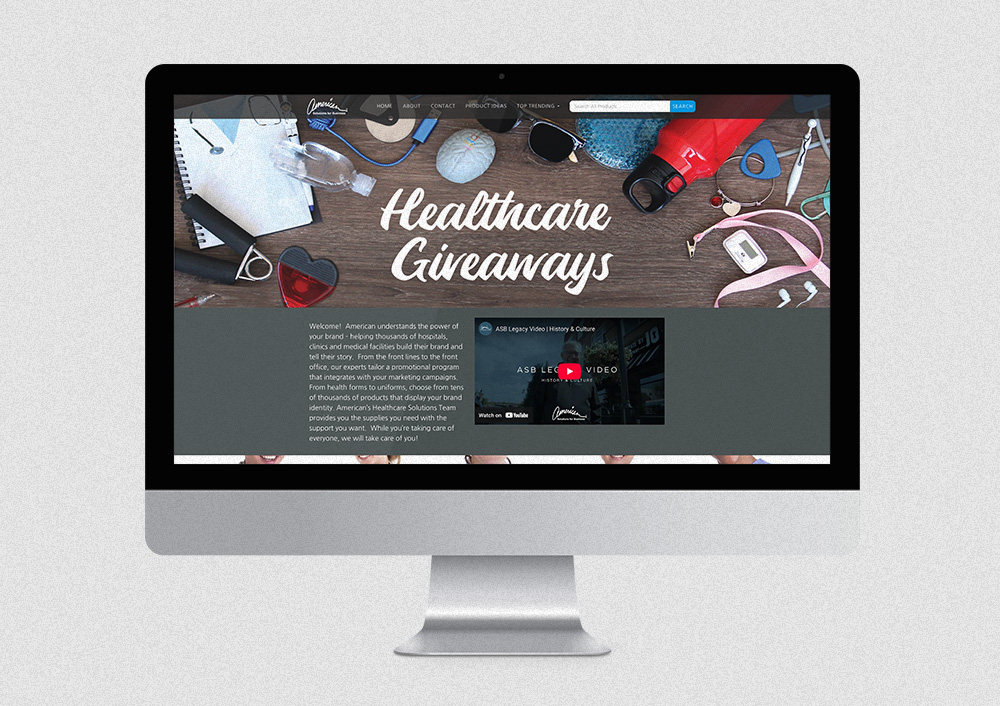ASB Healthcare eCommerce Site