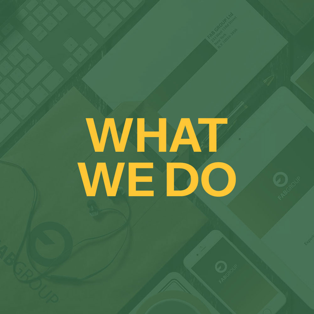 What We Do
