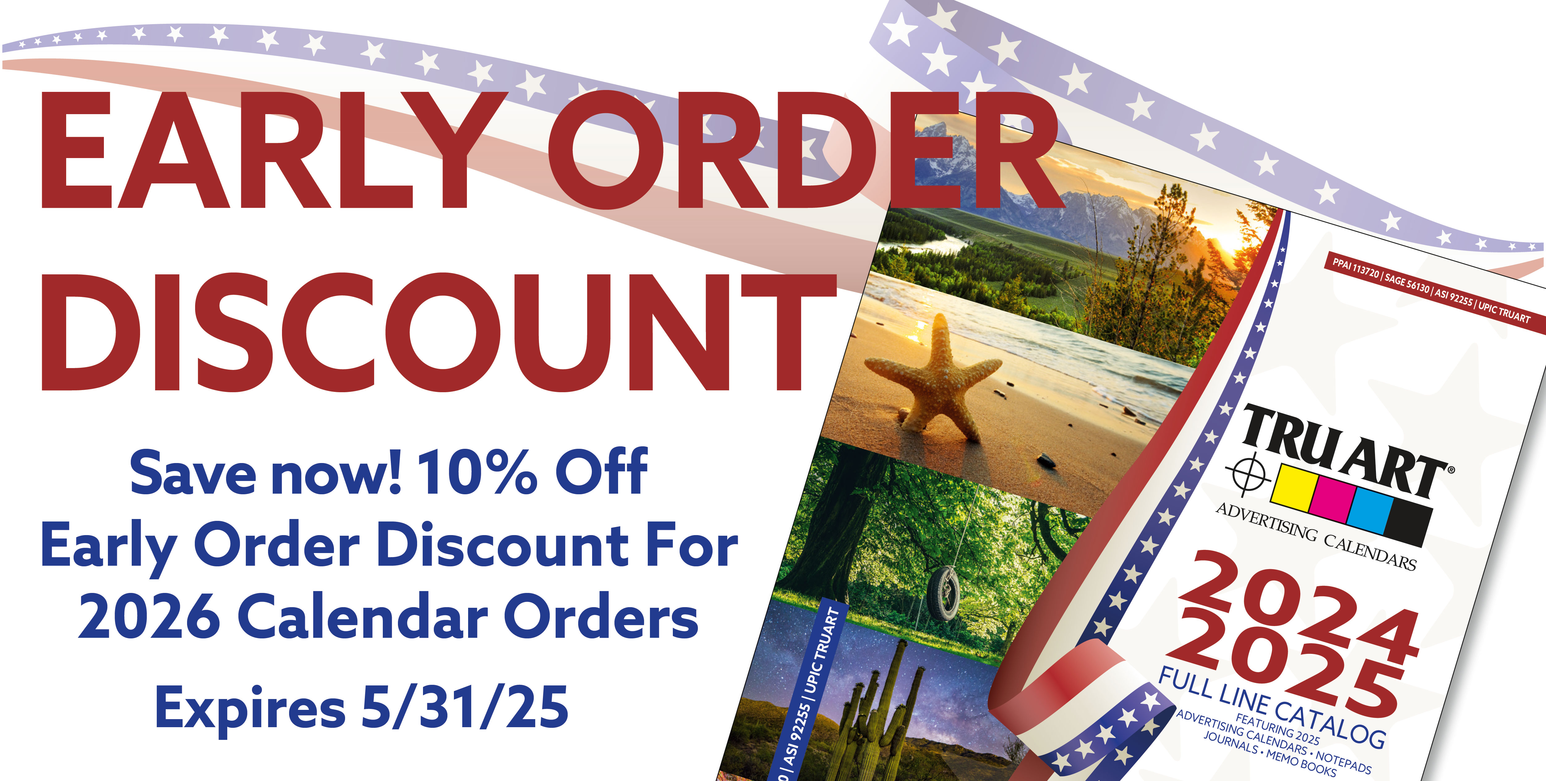 Early order discount