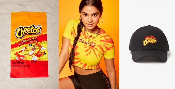 Forever 21 x Cheetos: Take a Look at the Swimsuits and T-shirts - Eater