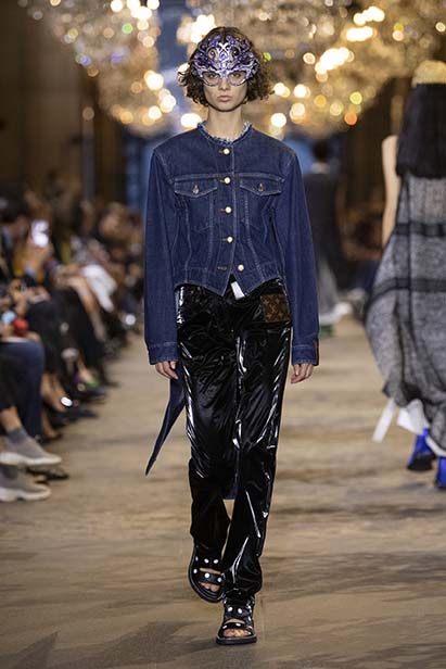 denim jacket by Louis Vuitton