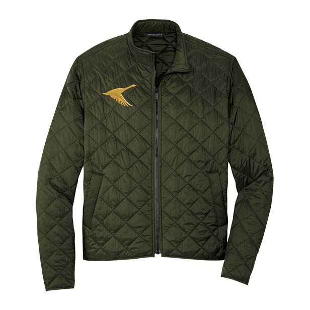 diamond quilted hacket
