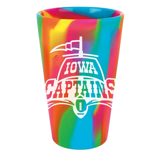 silicone pint glass