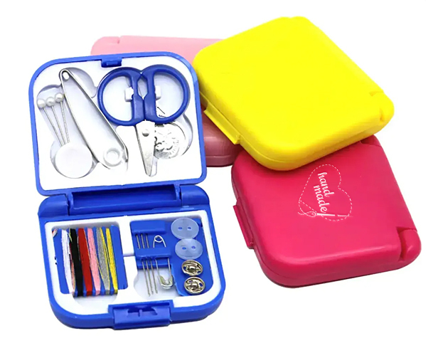 Mini-travel sewing kit