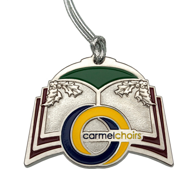 2-D metal ornament
