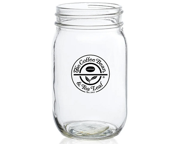 Mason jar glass