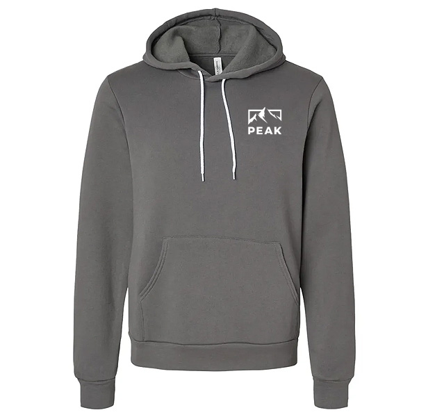 soft fleece BELLA + CANVAS hoodie