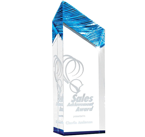 10 inch acrylic tower award